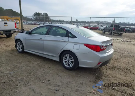 2014 Hyundai Sonata Gls from USA, damaged, VIN 5NPEB4ACXEH826509